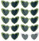 Kellegour 10 Paar Vintage Herzform Brille Bride to Be Herz Sonnenbrille Personalisiert Herz Brillen,90er Jahre Hippie Brille,Herz Sonnenbrille für Party,Hochzeit,Karneval,Urlaub,Halloween