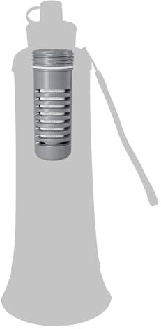 JOYPUR Ersatzfilterpatrone für faltbare 650/1000 ml Wasserflasche mit Filter