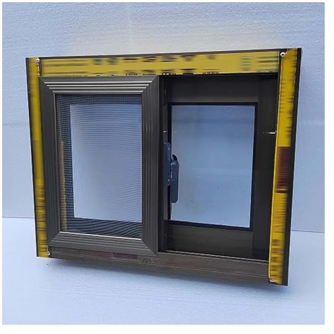 Generisch Fenster for Mobilheime, Aluminiumfenster und -türen mit Fliegengittern, ländliches, selbstgebautes Haus, Lagerhaus, kleines Fenster, Toilettenlüftungsfenster(H40xW60cm/15.7x23.6in)