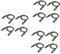 JOINPAYA 3 Sätze Mikrofonkabel Datenkabel Stecker-zu-buchse-kabel Kabel Für Bühnenbeleuchtung Verstärkerkabel Dj-draht Dj-lichtkabel Dsl-kabel 3-poliges Kabel Kabeldraht 4 Stück * 3