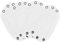 Maxee 4Pcs Body Verlängerung Druckknopf, Baby Body Verlängerung Bodysuit Extender Einstellbare Länge Baby Druckknopf längenverstellbar