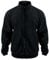 Generisch Herren-Sweatshirt-Oberteil für und Winter, lässig, langärmelig, Reißverschluss, Stehkragen, langärmelig Eishockey Sweatshirt Kinder (Black, L)