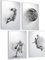 mojoliving Basketball Poster Basketball Geschenke Basketball Deko Basketball Deko Geburtstag Basketball Deko Zimmer Poster Sport Basketball Bilder für die Wand Basketball Bild (Basketball Dots)