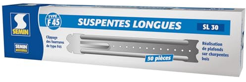 Suspentes Longues 300 mm F45 Semin, Boite de 50
