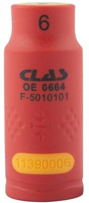 CLAS Equipements Douille isolee 1/4 6mm- OE 0664