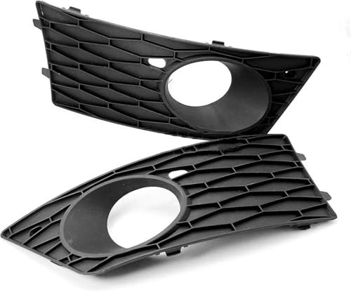 Rejilla para Coche para Seat para León para Cupra FR Parachoques Delantero Faro Antiniebla Rejilla de Luz 1P0853665P(Left and Right)