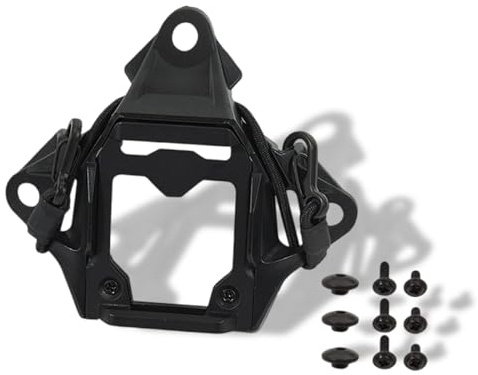 Tactical Helmet NVG Mount Shroud Steel Sports Camera Bracket Base for Dummy Sports Camera Paintball Airsoft Helmet Accessories
