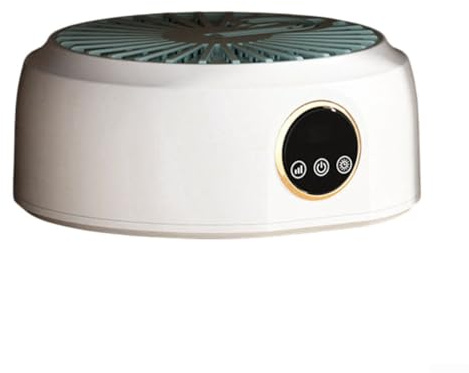 Séchoir à linge pliable intelligent avec cycle à 360 °, séchage à l'air chaud, minuterie intelligente de 8 heures, capacité de 10 kg pour les voyages à la maison (3)