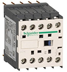 Schneider Electric, TeSys K contactor - 3P - AC-3 <= 440 V 6 A - 1 NO aux. - 230 V AC coil, LC1K0610P7