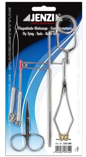 Jenzi Fliegenbinden Starter-Set 6 Tools