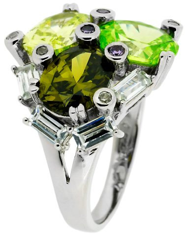 Ring Harmonia aus 925 Sterling Silber Schmuck für Damen Heat Gr.18