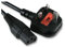 Guilty Gadgets - 5m IEC C13 Mains Power Cable UK Plug Lead Cord For Kettle Pc Monitor and Printer and More Devices