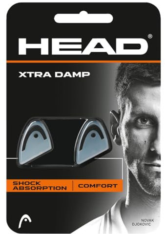 HEAD Unisex-Erwachsene Xtra Damp Tennis Dämpfer, Black, Einheitsgröße