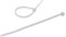 DEBFLEX Collier électricien - Collier Plastique Serrage - Attache de câble - Serre câble - Sachet avec accroche de 25 Colliers 2,5mm x 100 mm PA6,6 - Incolore - 709084 Debflex
