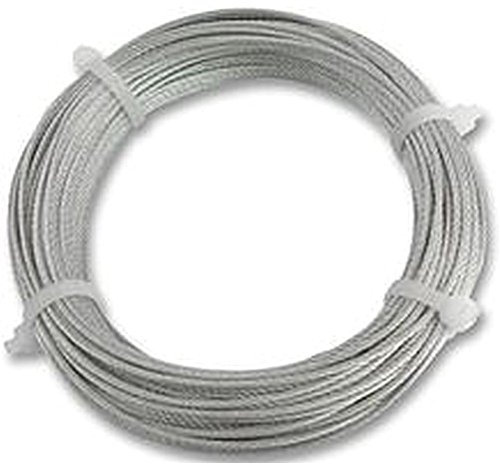 Draht Seil 4 mm Zink Plt 20 m gurthalteband & Hardware Draht Seil