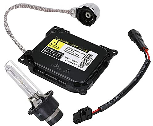 Xenon HID Headlight Ballast Control Unit with Igniter and D4S Bulb Compatible with Lexus IS250, RX350, GS350, ES350, GS300, GS350, Toyota Prius, Solara, Venza - Replaces OE# KDLT003 DDLT003 85967-5202
