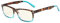 Eyekepper UV Schutz Brille Computer Leser Männer Frauen (Schildkröte - Blau, 0.00)