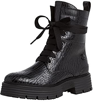 Marco Tozzi Damen by Guido Maria Kretschmer 2-2-85212-27 Mode-Stiefel, Black STR, 38 EU