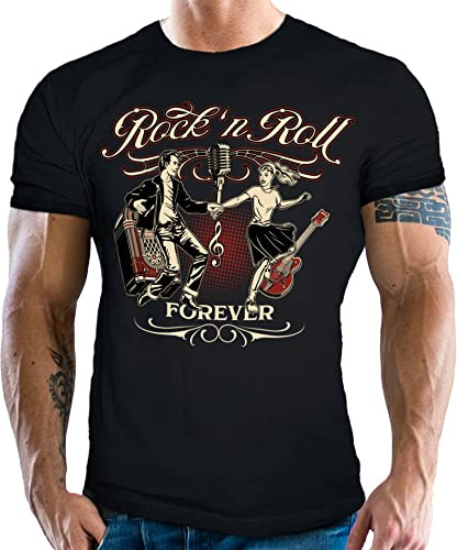 Rockabilly T-Shirt: Rock and Roll Forever