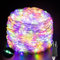 Quntis Manguera LED Luces Exterior 25M 500LED, IP65 Guirnaldas Luces Navidad Tubo de Luz led Exterior con 8 Modos para Interiores y Exteriores, jardín, Fiesta, decoración navideña 4 Colores