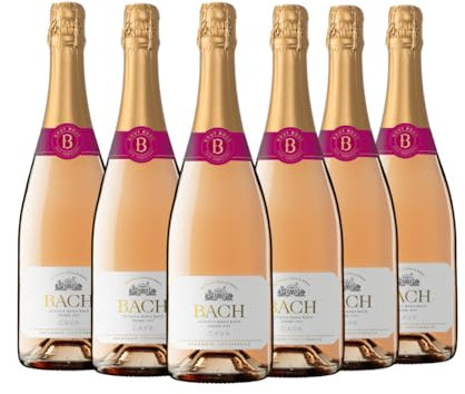 BACH Extrísimo Rosé - Cava Rosado Brut - Caja 6 botellas 75cl