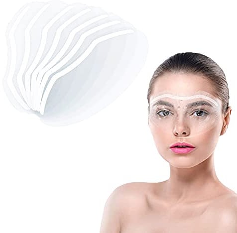 NITAIN 50 Stücke Transparent Visier Gesichtsschutz, Safety Kunststoff face Schutz Maske, für Barber Hair Salon Haar Schneiden Färbung Shampoo-Augenschutz Schönheitssalons Make-up-Schutz