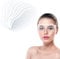 NITAIN 50 Stücke Transparent Visier Gesichtsschutz, Safety Kunststoff face Schutz Maske, für Barber Hair Salon Haar Schneiden Färbung Shampoo-Augenschutz Schönheitssalons Make-up-Schutz