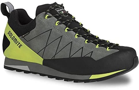 Dolomite Herren Crodarossa Low GTX Schuhe, Silver Green Lime Green, 44.5 EU