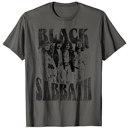 Official Black Sabbath Group Photo T-Shirt