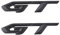 GT Emblem Karosserie Dekoration Auto Aufkleber Abzeichen für Fahrzeug LKW Frontseite Fenster Kofferraum (Schwarz)