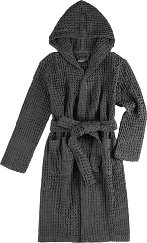 KOSMU Luxury Hotel & Spa Silk-infused Japanese Cotton Waffle Unisex Bathrobe