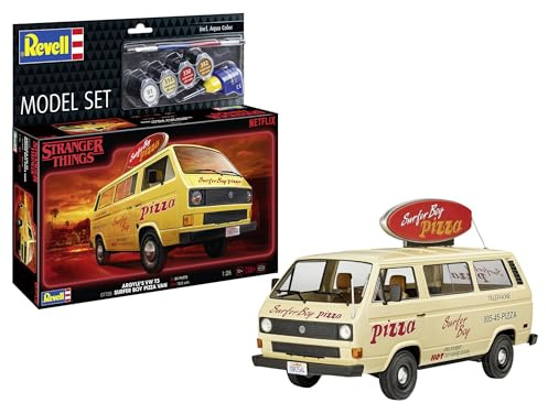 Revell Model Set Stranger Things VW T3 Bus Surfer Boy