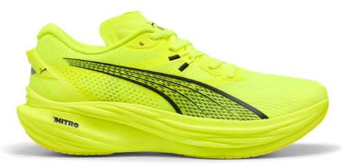 PUMA Deviate Nitro 3 Mens Running Shoes Road Yellow Alert 8.5