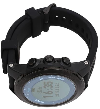 Dive Computer Watch Waterproof 100m, Multifunction Scuba Diving Wearable Freediving Computer, LED Display Screen, Silicone Strap