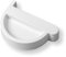 4Home&Garden | Einzelteile Dachrinnensystem 60 mm Typ250 Fallrohr DN 60 | Halbrundrinne Kunststoff PVC Weiss | Verbinder Stutzen Rinnenhalter (Kappe Links)