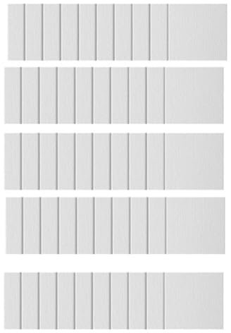 TAMOSH 25 Pcs Magnetic Mini Canvas Boards - White Cotton Canvas - 7.5 cm x 7.5 cm - Acrylic & Oil Paint Compatible