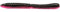 FTM Lifter Lures Wurmy Cheese 6,5cm - 10 Gummiwürmer, Farbe:Hot Pink/Black