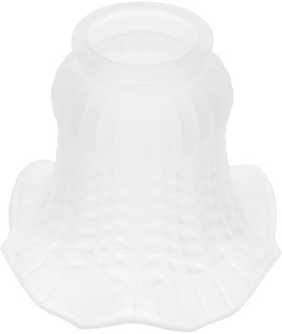 Cabilock Ersatzschirme für Leuchten kleine Lampenschirme Austausch des floralen Lampenschirms weinglas lampenschirm Ersatzlampenschirm Lichtschatten Glasschirme für Pendelleuchten