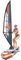 Sockywin RC Sailboat Boat for Kids 8-12, 2.4GHz Remote Control Boat Racing Yacht, Self-Righting Design, Mini Speedboat for Pools, Bathtub, Summer Water Fun for Boys & Girls