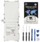 Oyomba Samsung - Batería para Galaxy Tab 4 10.1 T530/T531/T535/T537, Tab Pro 10.1 T520/T525, compatible con EB-BT530FBU, EB-BT530FBE, EB-BT530FBC
