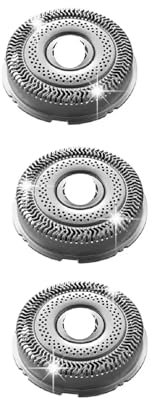 SH91 Ersatzklingenköpfe Passend For Philips Norelco, Rasierer Der Serien S9000 Und 9000 Prestige SP981X, SP9820, SP986X, SP9861, SP9863.(3pcs)