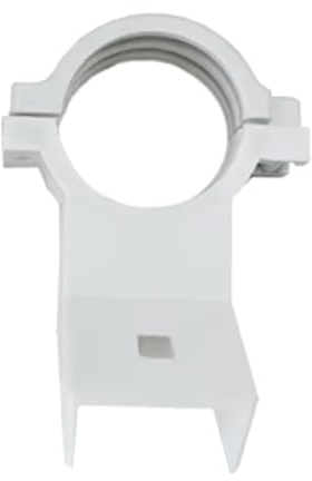 Pesfehhy Soporte LNB de Banda KU para Antenas Satelitales, Soporte de Plástico de 20 mm, Resistente A la Intemperie para Antenas de Varios Tamaños.