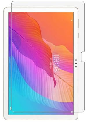 Case2go - Protector de pantalla compatible con Huawei MatePad T10-9,7 pulgadas - Vidrio templado - Case Friendly - Transparente, transparente, 9.7 Zoll
