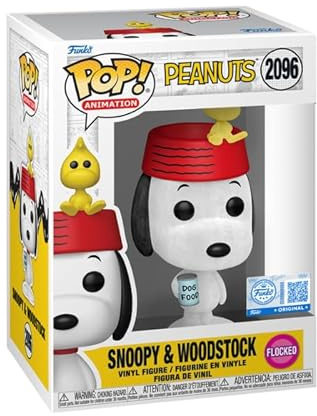 Funko Snoopy Exclusive - Snoopy & Woodstock (beflockt)