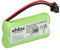vhbw NI-MH Akku 800mAh (2.4V) kompatibel mit schnurlos Festnetz Telefon V Tech BATT-6010, BT184342, BT-184342, BT284342 Ersatz für BATT-6010, BT184342.