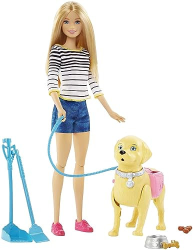 Barbie - DWJ68 - Poupées - Balade du Chien