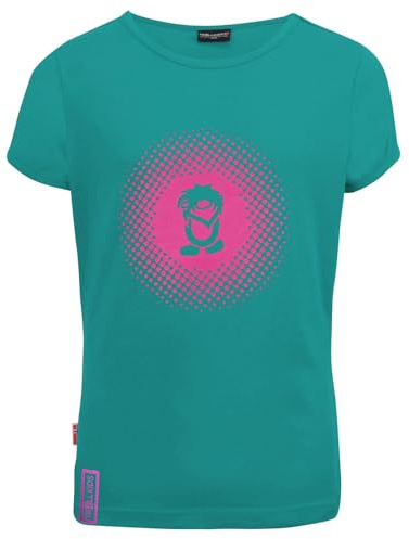 Trollkids Girls Logo T 176, smaragd