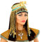 NET TOYS Cleopatra Kopfschmuck mit Schlange Ägyptischer Haarschmuck Kleopatra Kopfband Antike Ägypterin Schlangen Stirnband