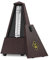 Donner Métronome Mécanique pour Piano Guitare Basse Ukulélé Violon Batterie Tambour Saxophone Trompette et Autres Instruments de Musique, Piste Tempo et Beat, Son Fort, DPM-1, Marron