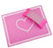 1Set Silikon-Nagel-Kunst-Hand-Kissen Und Tischmatte Maniküre-Werkzeug Table Mat Hand-Rest-Kissen-Kissen-Arm-Halter Für Nails Art Salon Oder Home Use (Pink)
